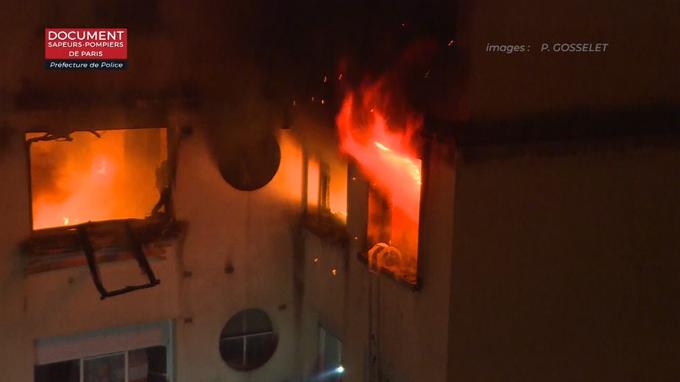 Požar Pariz | Foto: AP Video