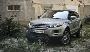 Range rover evoque zapeljal tudi k nam