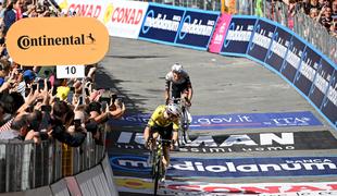 Van Aert strl mladega Mehičana, velike težave za Primoža Rogliča