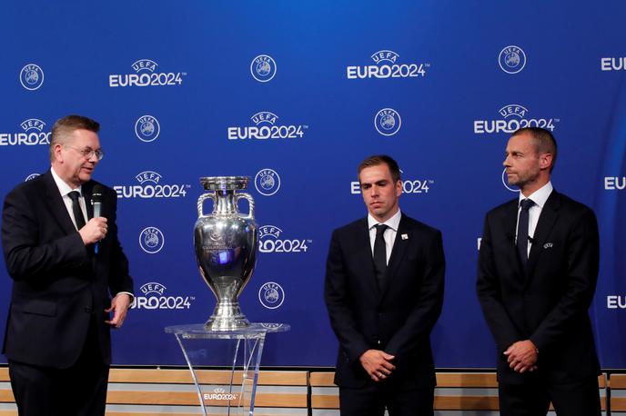 uefa ep 2024 | Evropsko prvenstvo v nogometu bo leta 2024 gostila Nemčija. Gostiteljico je razglasil Aleksander Čeferin. | Foto Reuters