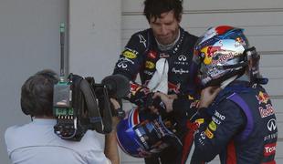 Webber: Red Bull me je žrtvoval na Vettlovem oltarju