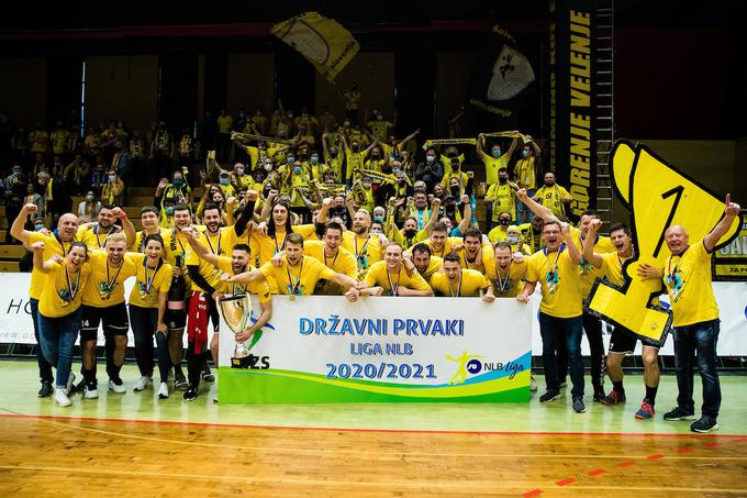 Velenjčani so v prejšnji sezoni osvojili naslov slovenskega prvaka. | Foto: Grega Valančič/Sportida