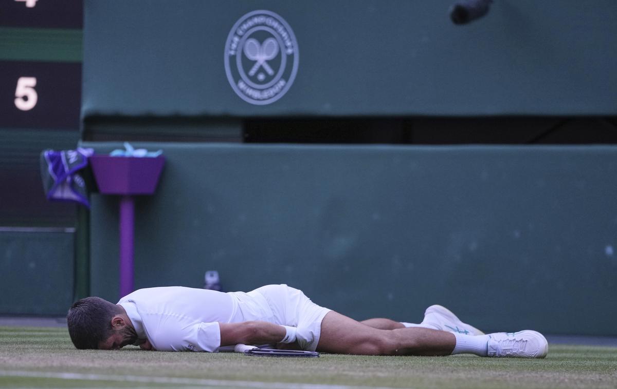 Novak Đoković | Vse pogostejši prizori izmučenega Novaka Đokovića. | Foto Guliverimage