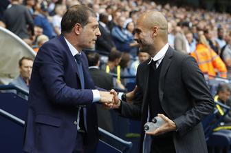 Guardiola sinjemodre popeljal do tretje zmage, neporažena tudi Conte in Mourinho