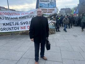 Protest kmetov v Žalcu