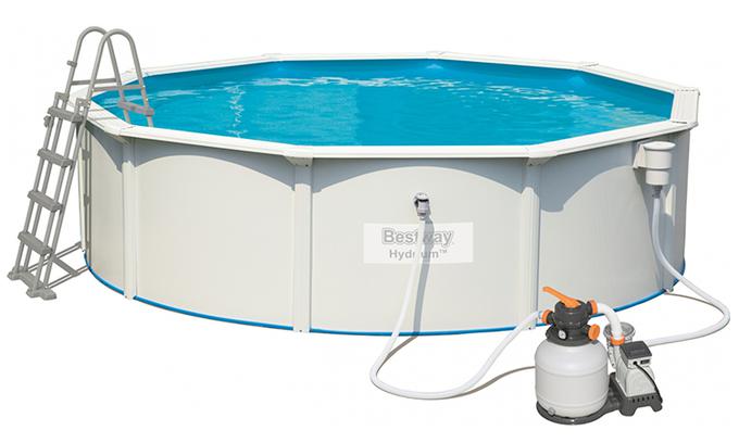Serija nadzemnih bazenov Bestway® Hydrium™ je na samem vrhu ponudbe prostostoječih montažnih bazenov.  | Foto: 
