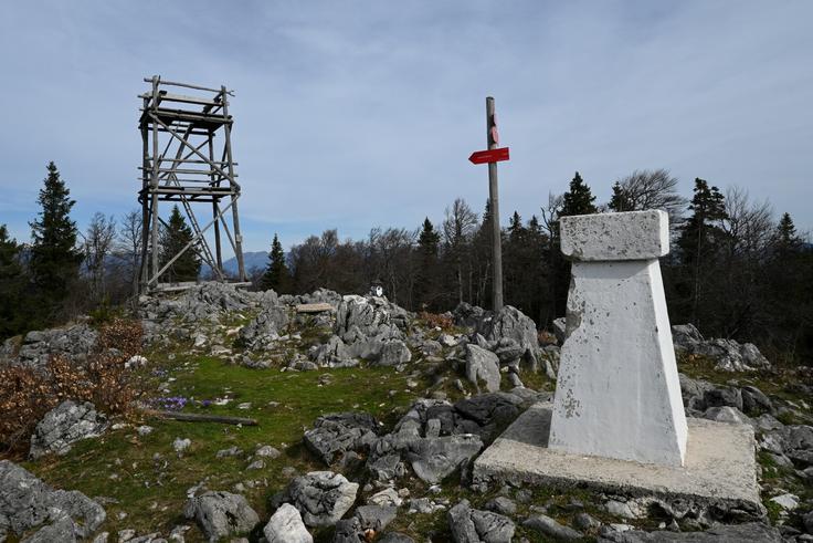 Vivodnik, najvišja točka Menine planine (1.508 m) | Foto: Matej Podgoršek