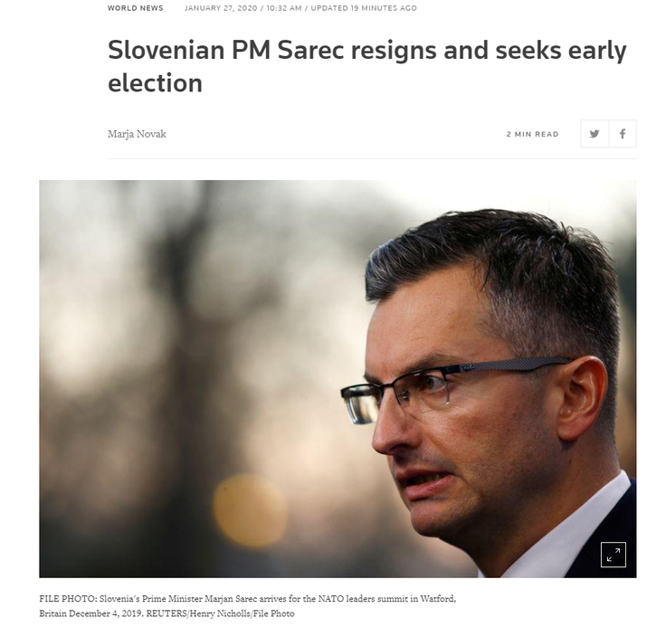 Šarec Šarec | Foto: Posnetek zaslona: Reuters