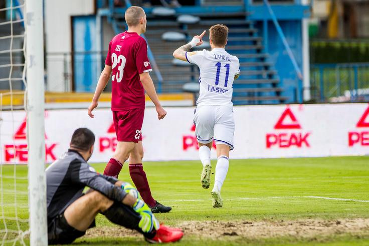 Luka Zahović je dosegel 13. gol sezone. | Foto: Žiga Zupan/Sportida