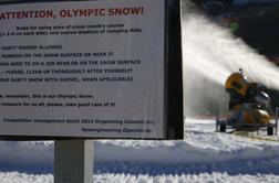 Pazite, to je olimpijski sneg! (foto)