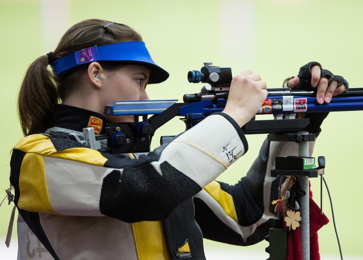 Živa Dvoršak strelstvo | Foto: Sportida