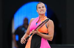 Sabalenka nervozna pred vzornikom, Danilović odpravila legendarno Američanko