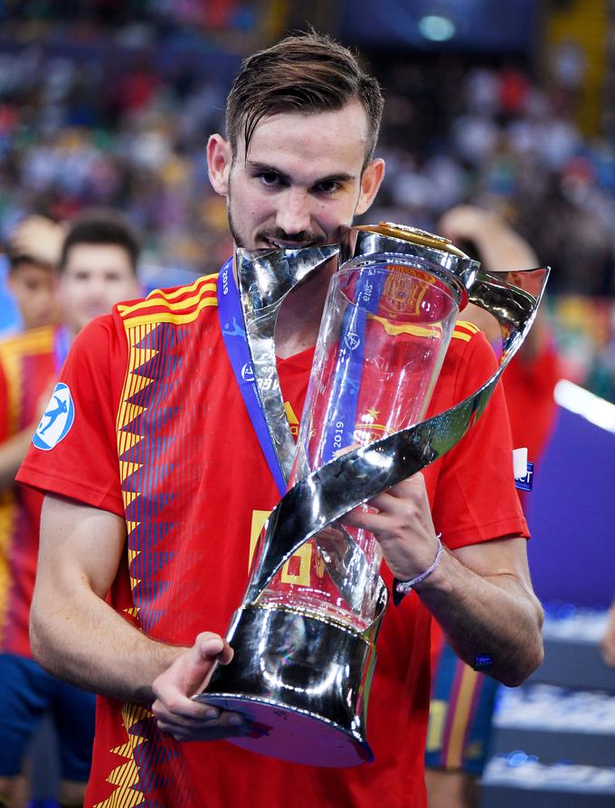 Fabian Ruiz je bil najboljši nogometaš zadnjega Eura do 21 let. | Foto: Reuters