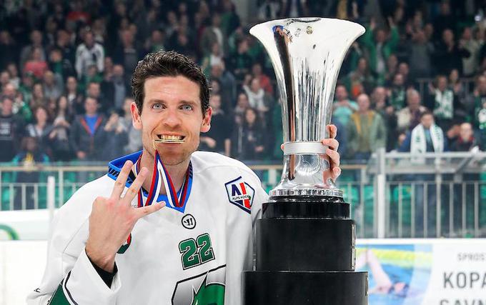 Spomin na leto 2019, ko se je Vidmar Olimpiji prav tako pridružil v drugem delu sezone ter z njo postal slovenski in alpski prvak. | Foto: Matic Klanšek Velej/Sportida