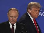 Donald Trump in Vladimir Putin na skupni tiskovni konferenci