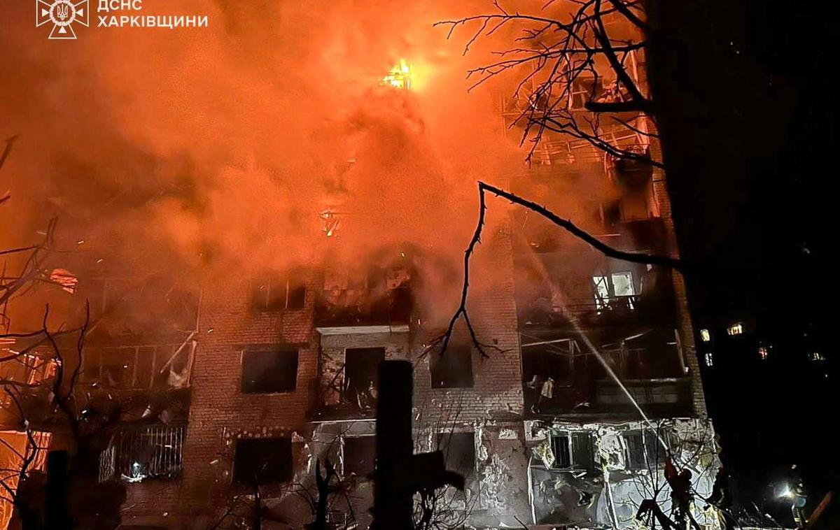 Balakliia, Balaklija, ukrajinsko mesto, napad, Rusija | Ob približevanju zime je Moskva okrepila tudi napade na energetsko infrastrukturo. | Foto Reuters