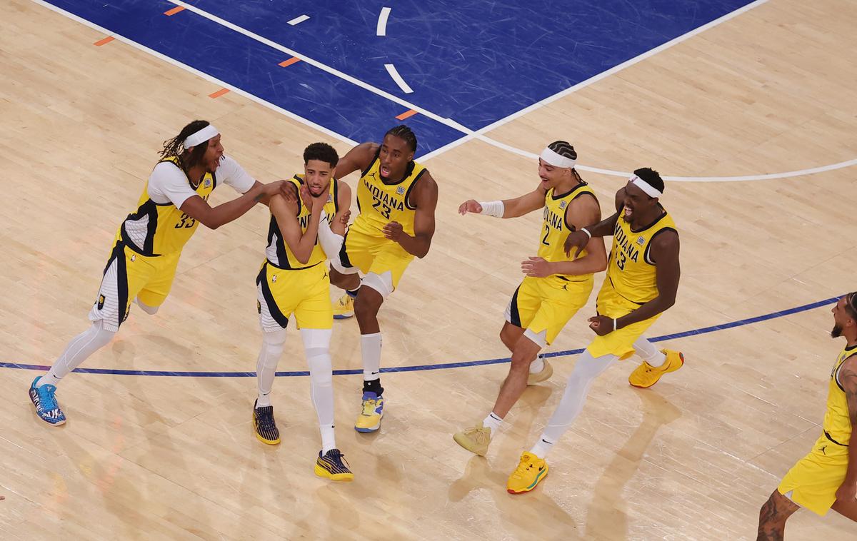 Indiana Pacers | Indiana Pacers so po podaljšku dobili prvo tekmo finala vzhoda. | Foto Reuters