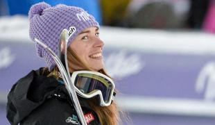 Tina Maze sanja o zmagovitem dvojčku