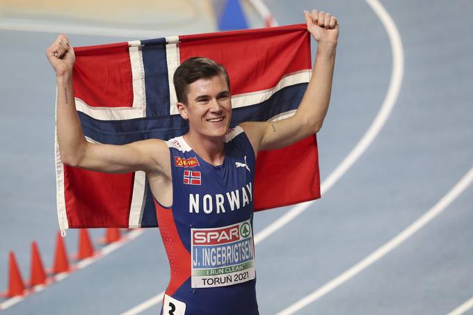 Norvežan Jakob Ingebrigtsen je poskrbel za nov podvig. | Foto: Guliverimage/Vladimir Fedorenko