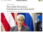 Nataša Pirc Musar v nemškem časopisu