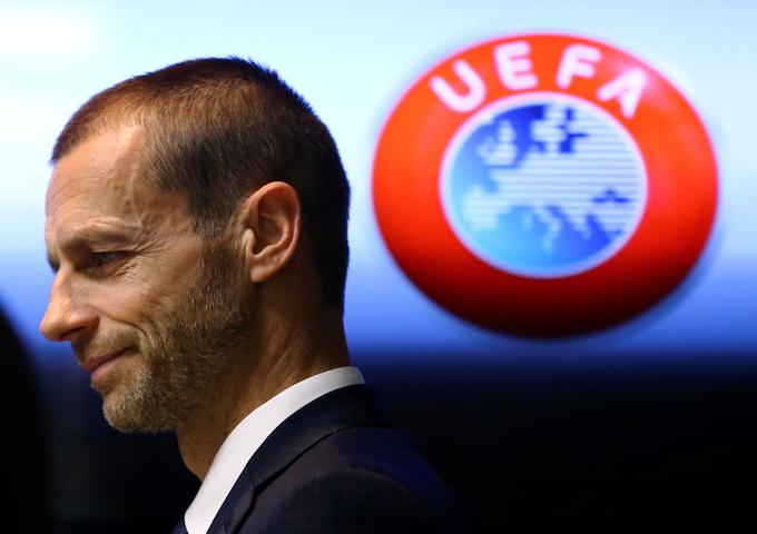 Aleksander Čeferin, nekdanji predsednik NZS in aktualni šef UEFA | Foto: Reuters
