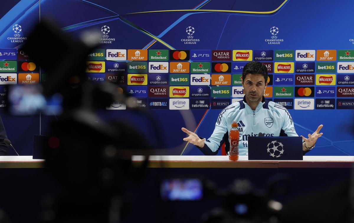 Mikel Arteta Arsenal | Mikel Arteta bo z Arsenalom v tej sezoni znova ostal brez lovorike. | Foto Reuters