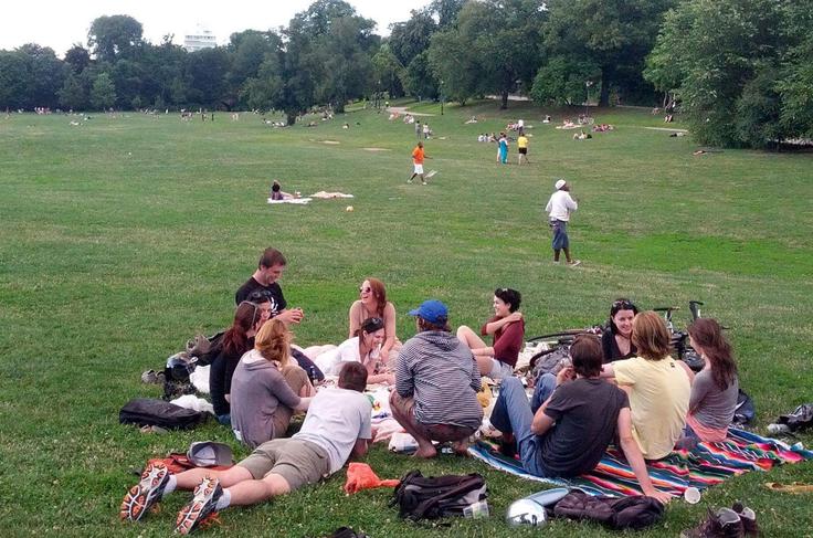 "Konce tedna najraje preživljam v Central Parku, še posebej zdaj spomladi." | Foto: Osebni arhiv