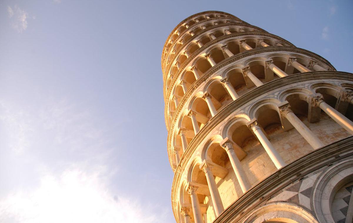 Poševni stolp v Pisi | Med svetovnimi znamenitostmi, ki imajo največ negativnih ocen, se je znašel tudi Poševni stolp v Pisi. | Foto Pexels