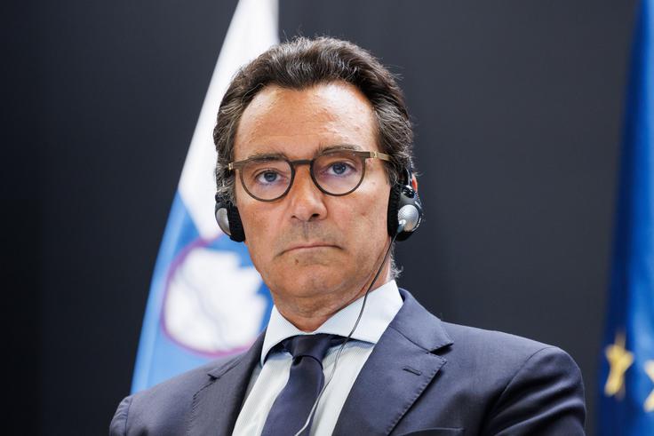 Nato v Ljubljani Predsednik skupščine Marcos Perestrello | Foto: STA