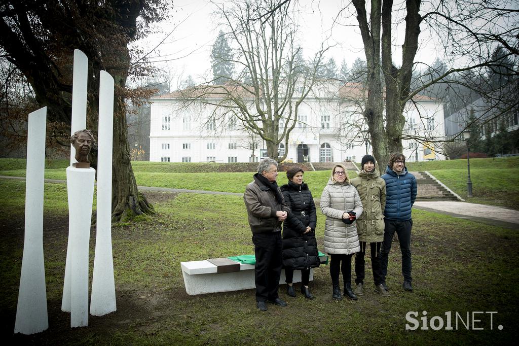Spomenik, Eleanor Roosevelt, Ljubljana, Tivoli, Amnesty International