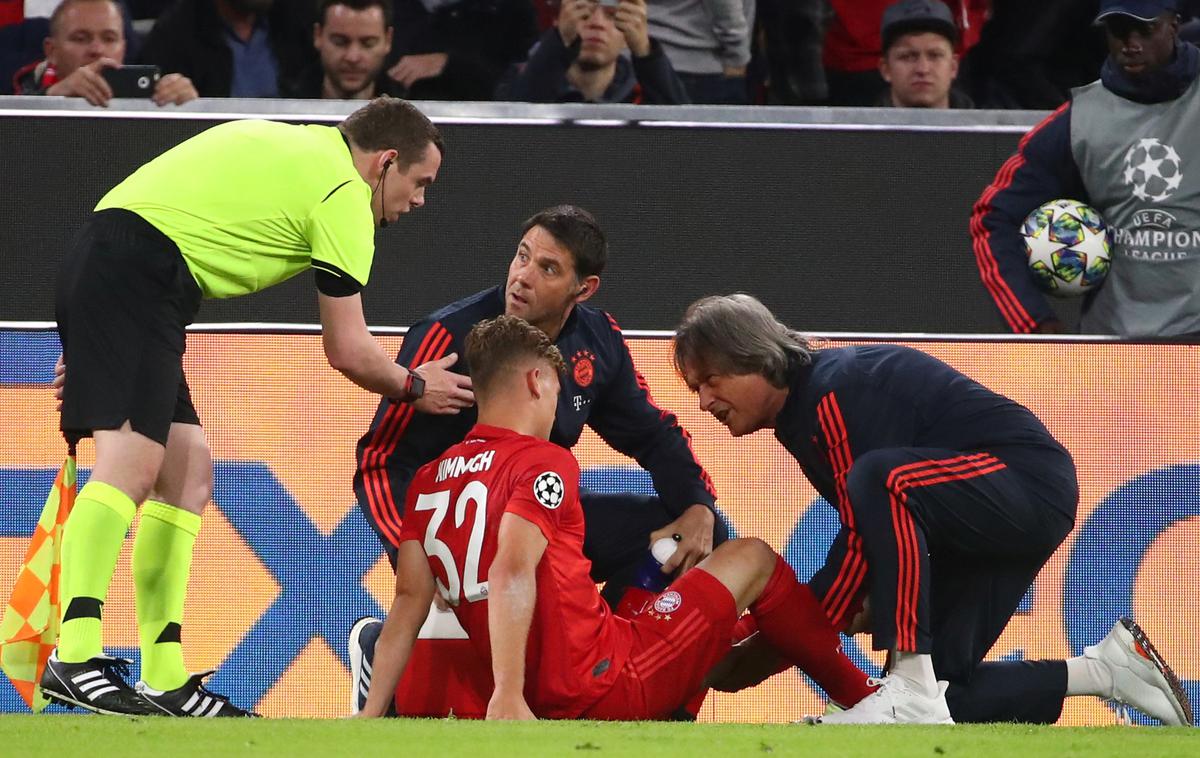 Joshua Kimmich | Joshua Kimmich se je poškodoval na tekmi proti Crveni zvezdi. | Foto Reuters