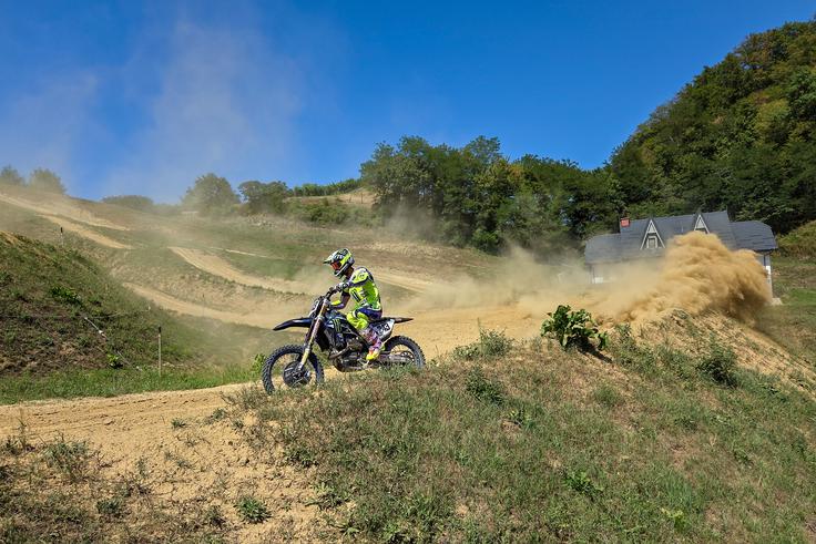Tim Gajser na sredinem treningu v Tiga243Landu. | Foto: Matej Podgoršek