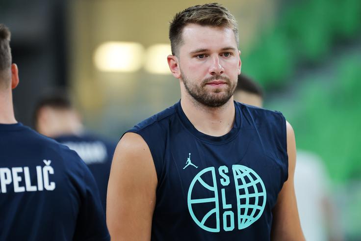 Luka Dončić bo zaigral že v torek proti Nemčiji. | Foto: Filip Barbalić