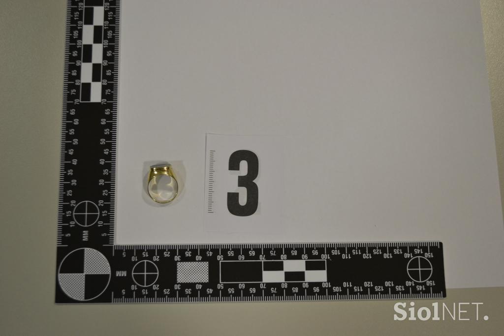 Zasežen nakit, Celje