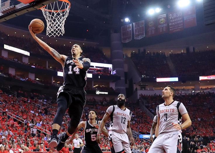 V konferenčnem finalu lige NBA bo zaigral tudi nekdanji igralec Olimpije Danny Green, ki je k četrti zmagi Ostrog prispeval deset točk in šest skokov. | Foto: Getty Images