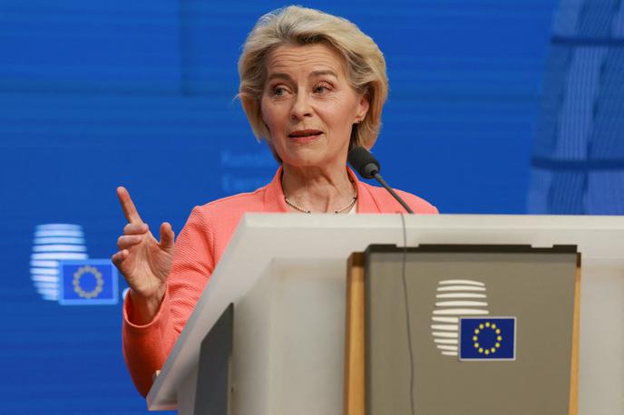Ursula von der Leyen | Predsednica Evropske komisije Ursula von der Leyen. | Foto Reuters
