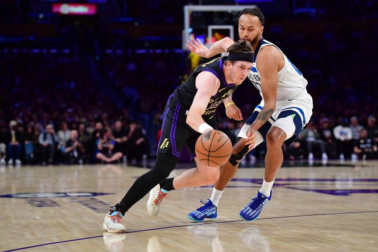 Austin Reaves je v tretji četrtini dosegel 14 točk. | Foto: Reuters