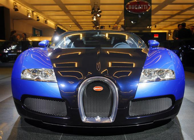 Med najslavnejše avtomobile slovaškega oblikovalca spada bugatti veyron. | Foto: Reuters