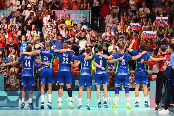 Pariz 2024, Slovenija - Švedska (rokomet, moški) | Slovenci so premagali Švedsko in na stežaj odprli vrata četrtfinala. | Foto Reuters