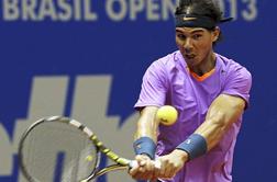 Uspešen povratek: Nadal do naslova v Sao Paulu