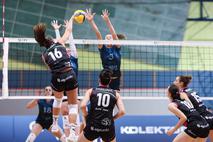 Calcit Volley - Nova KBM Branik, 1. DOL, odbojka