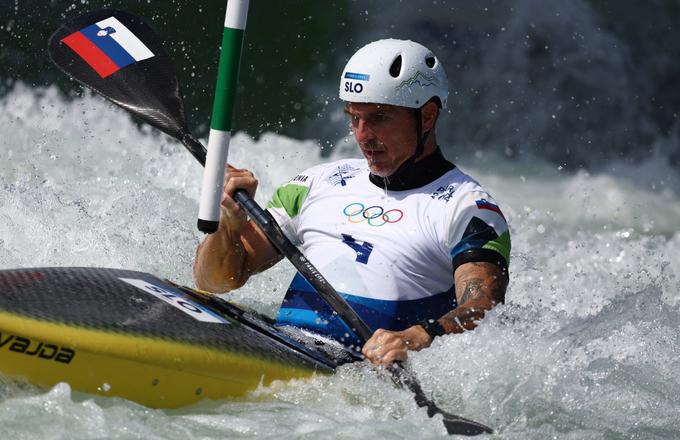 Peter Kauzer je bil po koncu polfinala povsem skrušen. | Foto: Reuters