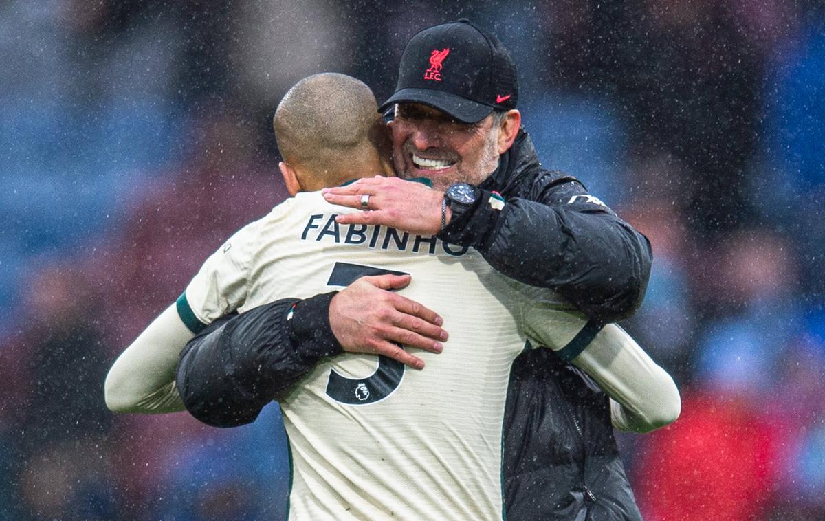 Fabinho, Jürgen Klopp, Liverpool | Fabinho je zadel za zmago Liverpoola. | Foto Guliverimage