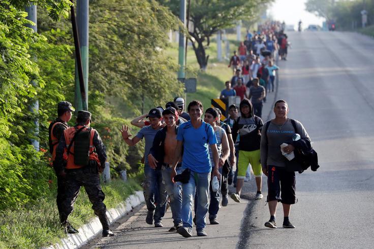 migranti, ZDA, Mehika | Foto: Reuters