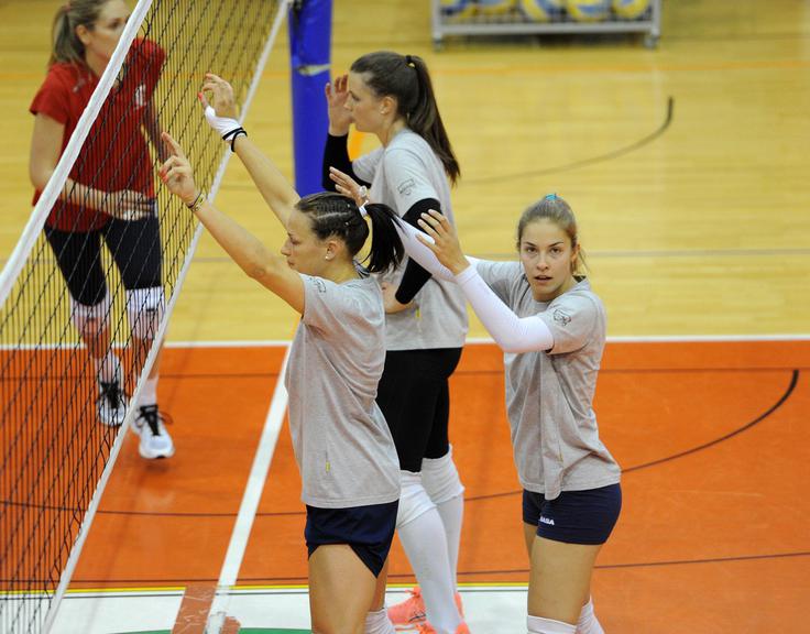 Anita Sobočan je dosegla devet točk. | Foto: Aleš Oblak