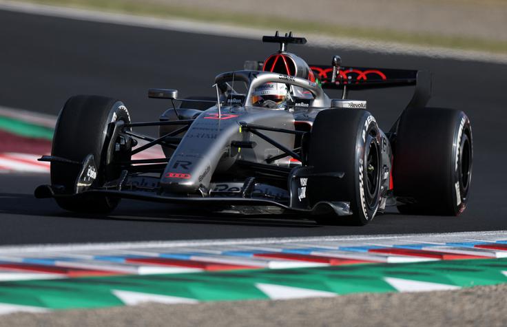 Nico Hülkenberg je sicer ostal brez prve deseterice, a Audi (lani še Sauber) se zdi na dobri poti, da postane četrta najboljša ekipa. | Foto: Reuters