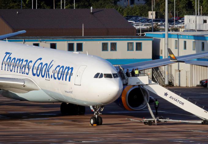 Thomas Cook letalski prevoznik | Foto: Reuters