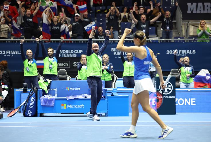 Slovenke so pripravljene na vse scenarije. | Foto: ITF