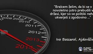 Ivo Boscarol: Da bi politiki nehali deliti na leve in desne