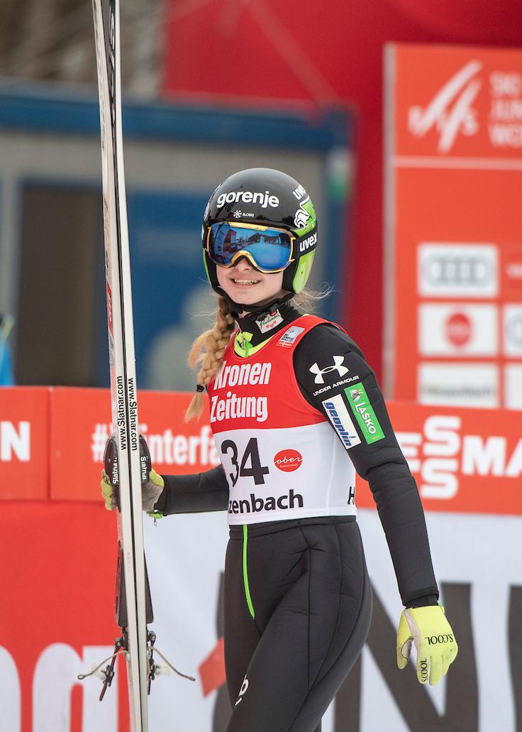 Nika Križnar je bila druga. | Foto: Sportida